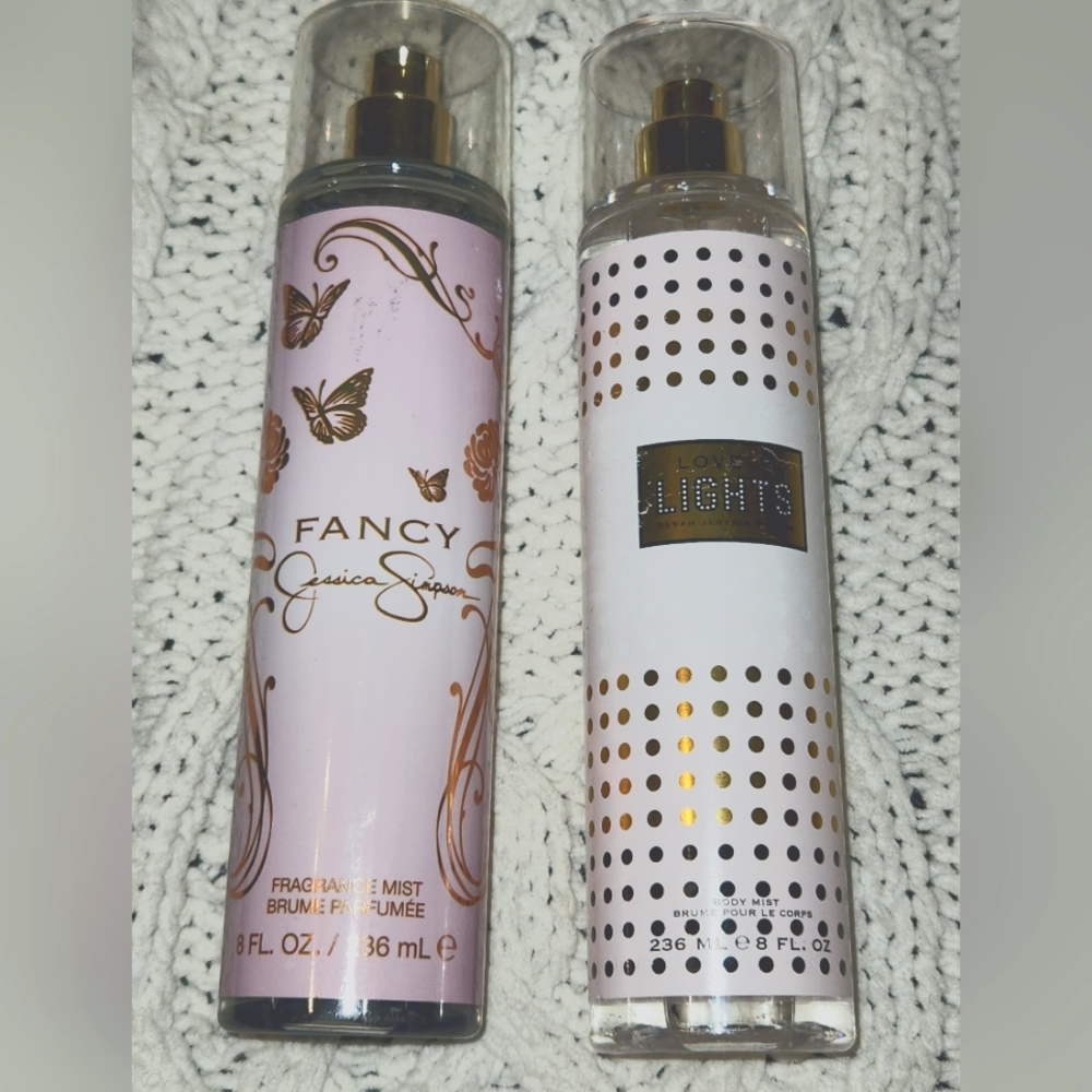 2 Body Sprays by Jessica Simpson and Sarah Jessica Parker